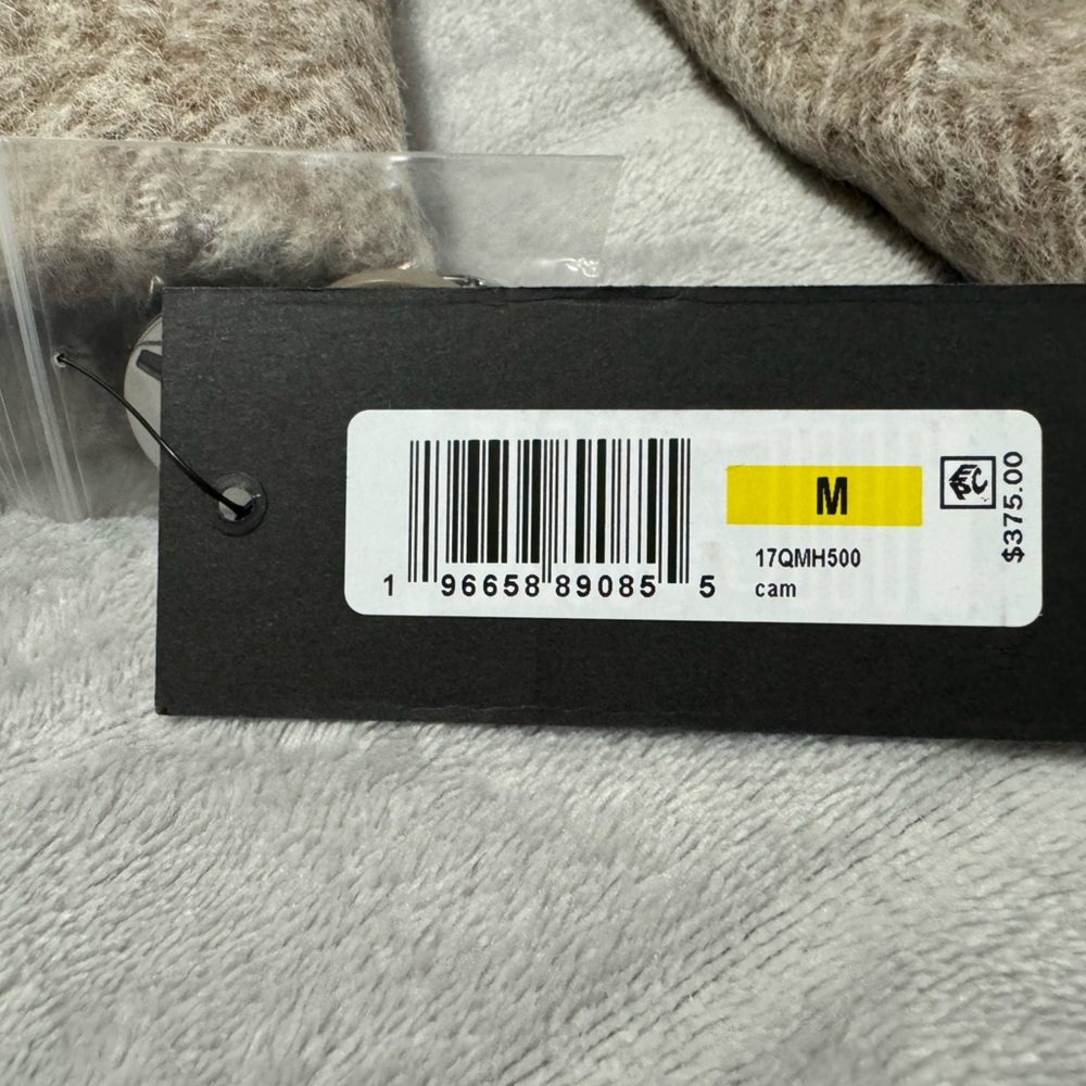 Kenneth Cole New York Women’s Asymmetrical Wool Blend Coat Camel Size Size M - Picture 7 of 10